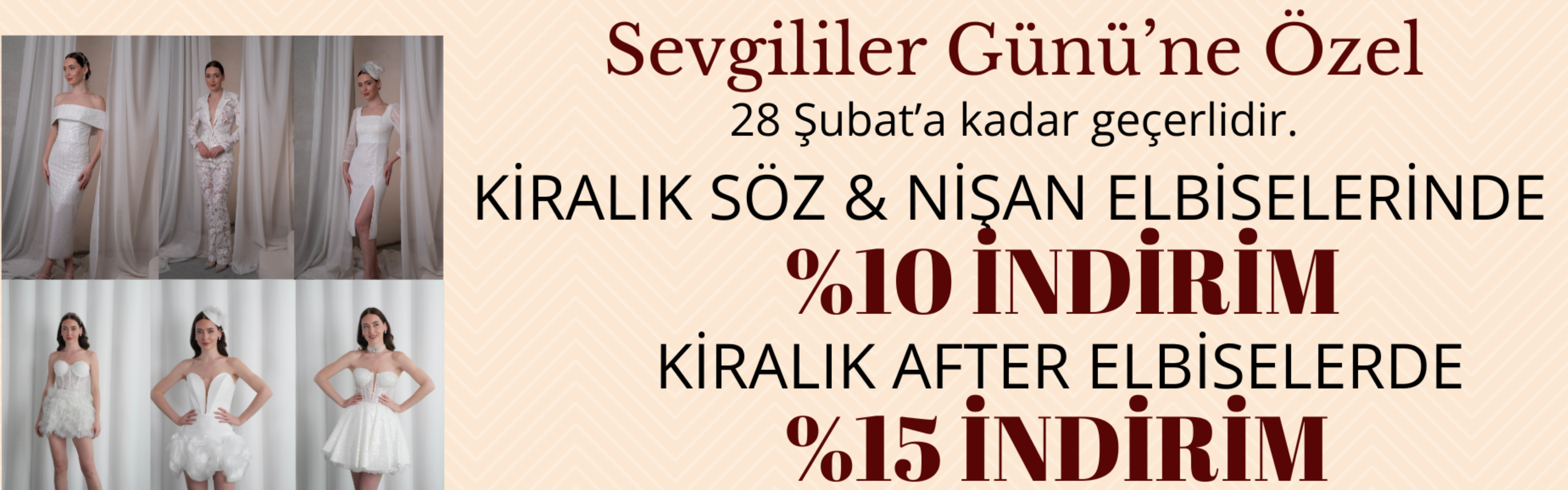 14 ŞUBAT SEVGİLİLER GÜNÜ İNDİRİMİ