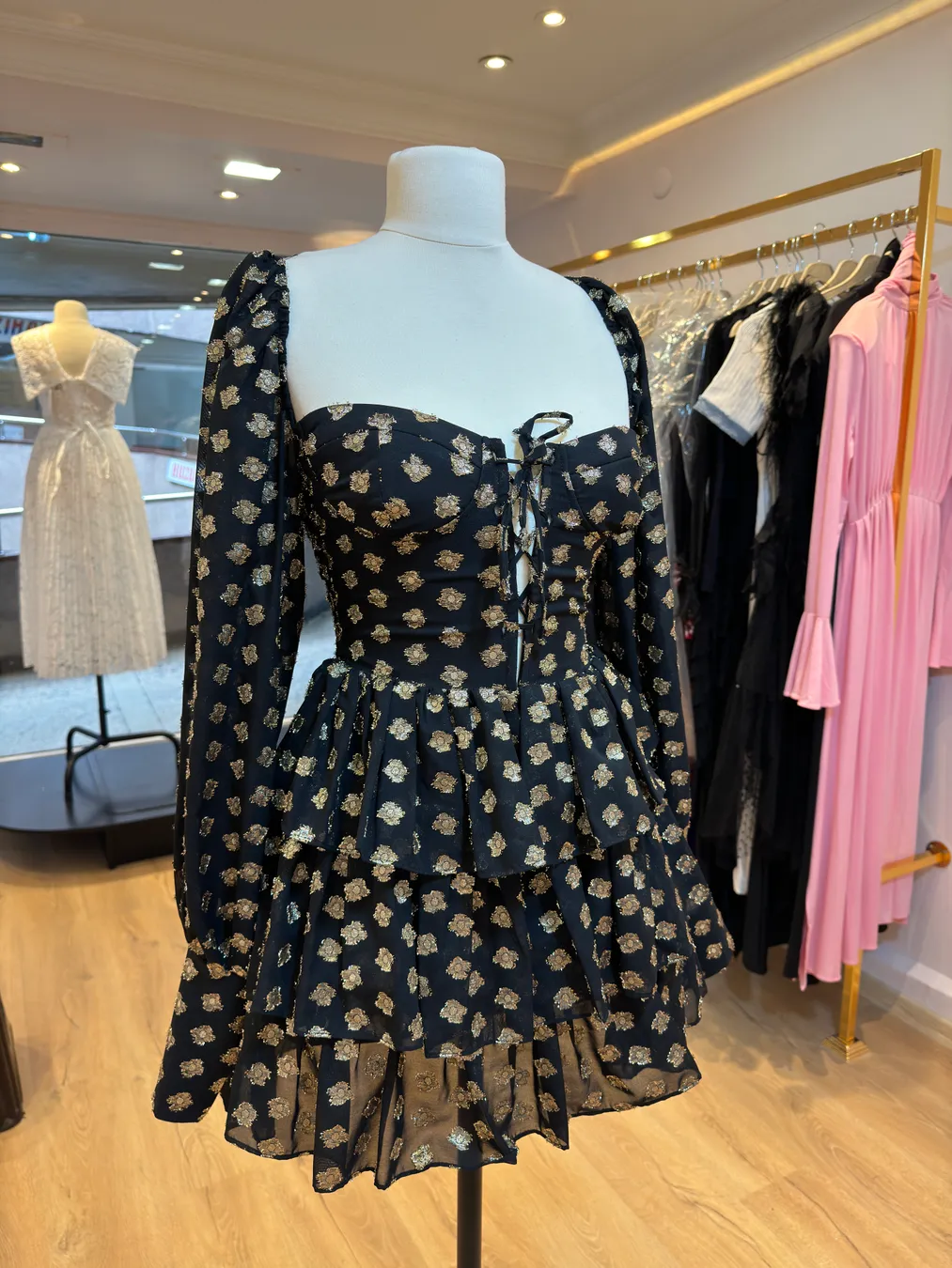 Tasarım Mini Elbise